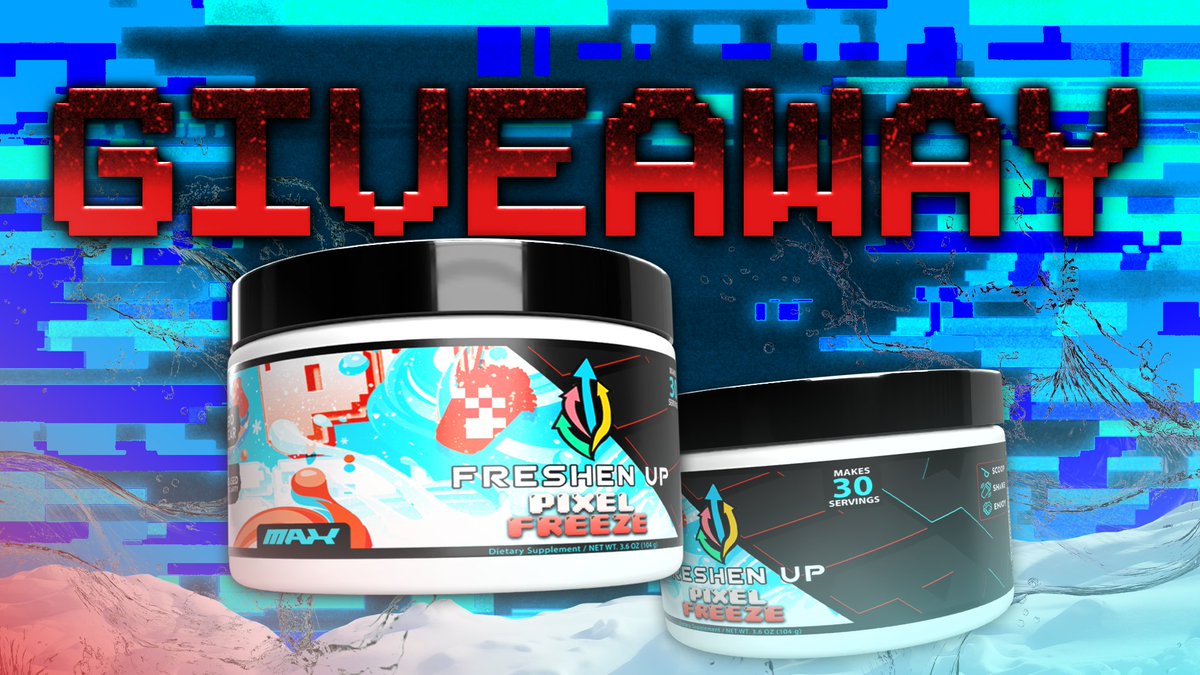 🎁2 TUB GIVEAWAY!🎁

We're celebrating the release of Pixel Freeze MAX with a giveaway!🎉 We're picking TWO (2) winners to get 1 tub each!👀

👍LIKE 
♻️REPOST
👥TAG 2 PEOPLE

👉Winners chosen 1/5/25 
#Giveaway #FreshenUpMAX #DrinkFreshenUp