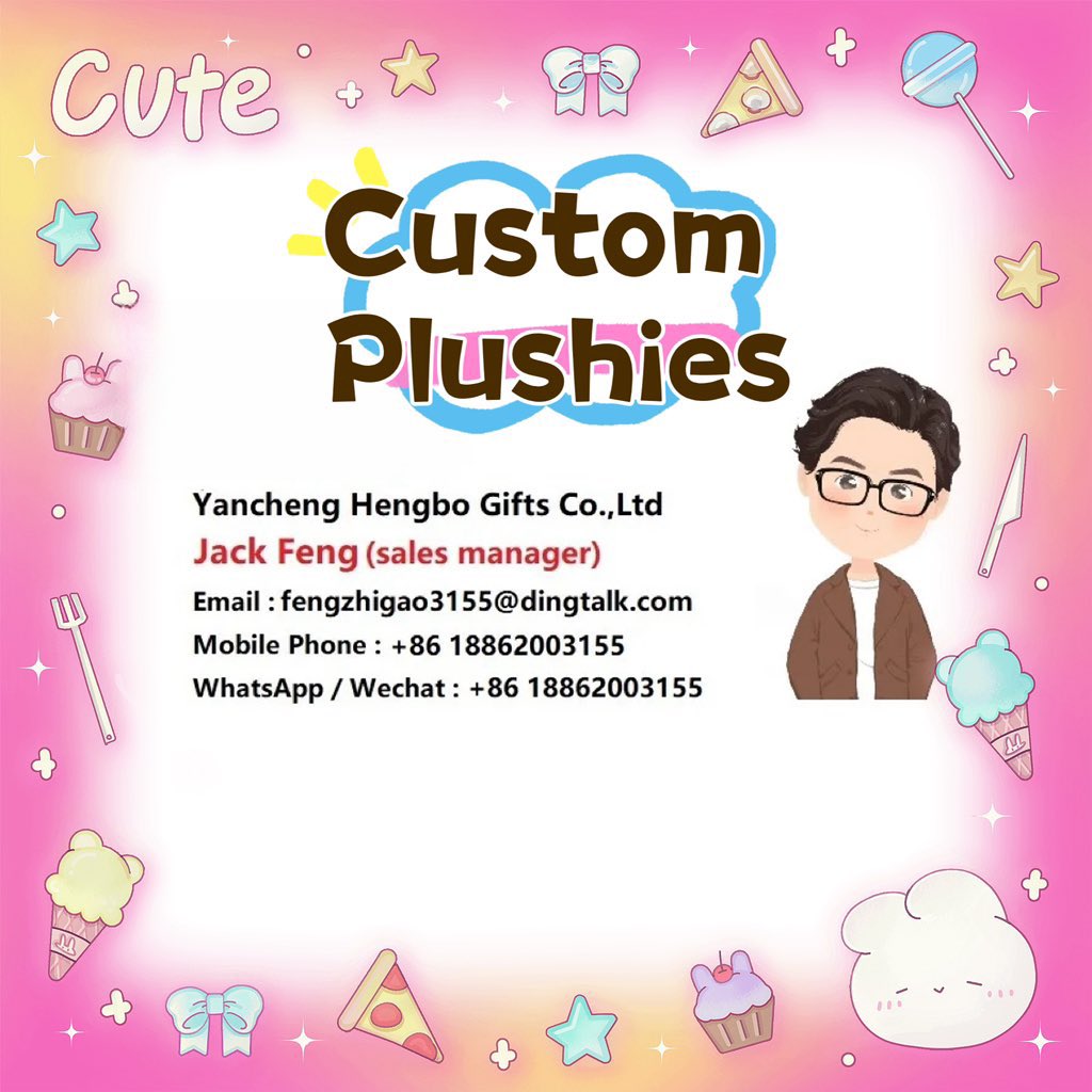 🌟Happy New Year 2025 activity！（custom plushies for free）
To enter:
🌼Follow <a href="/HengboJack/">Jack❤️Hengbo Gifts Plushies Manu🧸</a> 
🌼Like &amp; RT this tweet ❤
🌼Reply this tweet
🌼3 winners
Ends: 20th. Jan.