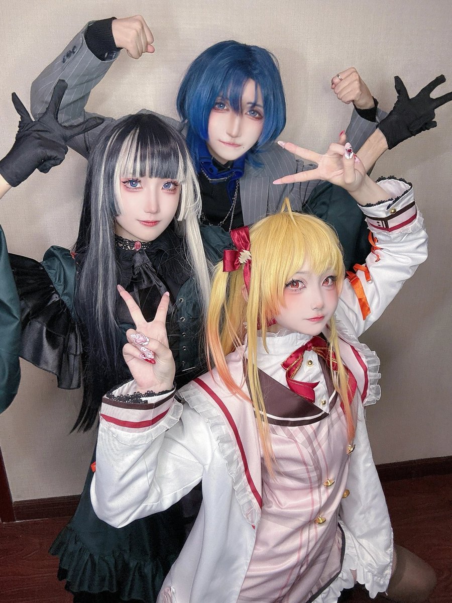 ⚠️コスプレ

\\ 🖋️🐚🎹　合体‼︎ //

#青ペン #らでん似絵 #Artnose 
#cosplay