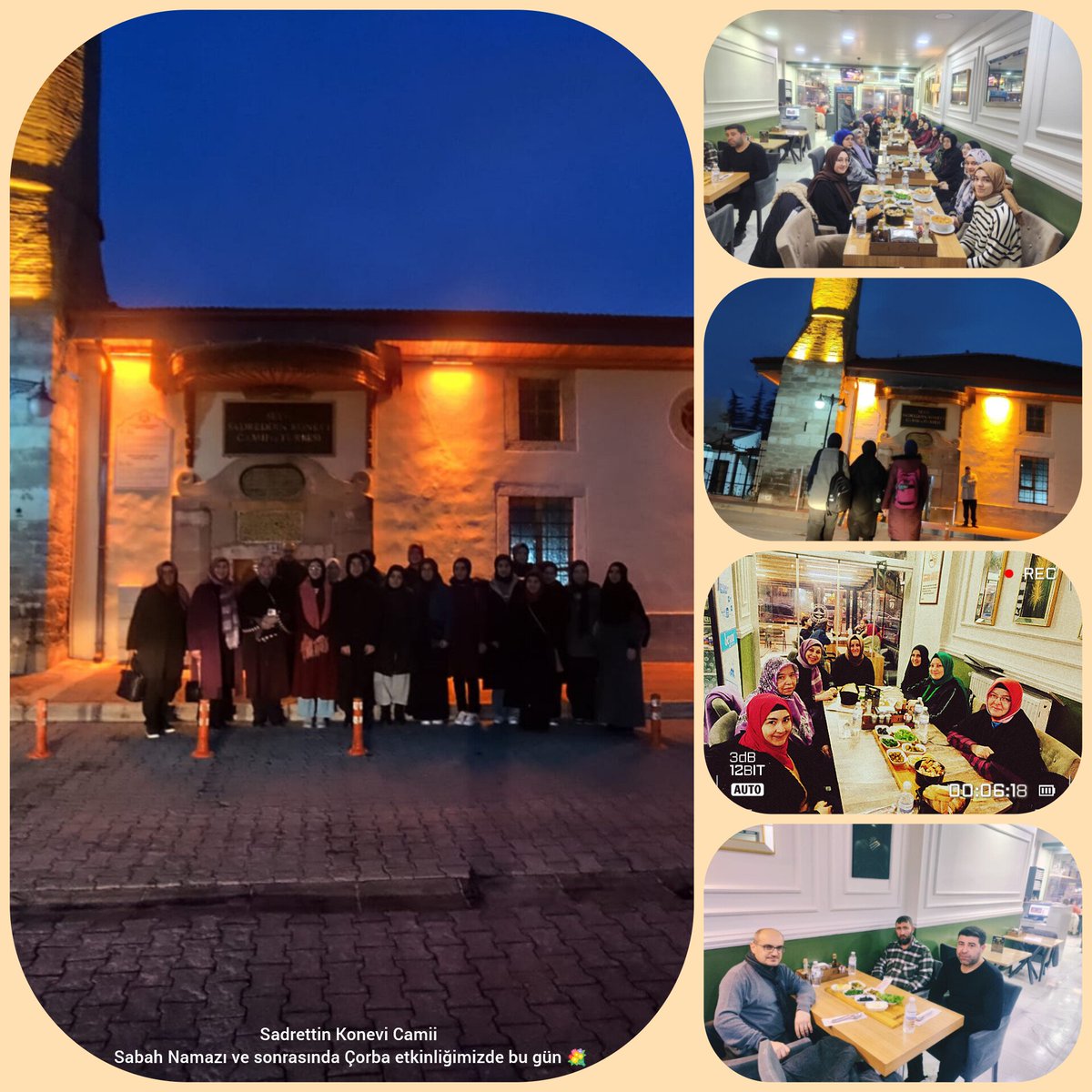 "Kendi içine yolculuk yapan kişi,sonunda arzı dolaşır"
Cemal Süreya nın tabiriyle "can" kenarı bir yolculuk bizim sabah namazı yolculuklarımız.....
 "Bu okul başka Okul"