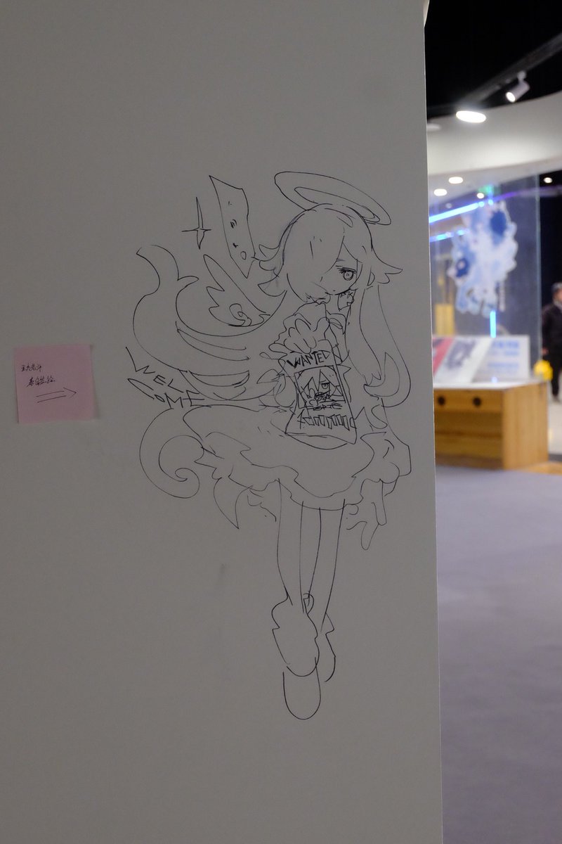 nebulas_star's tweet photo. #裏方原画展 裏方さん上海の個展！綺麗の絵… https://t.co/ndwlE9yHWJ