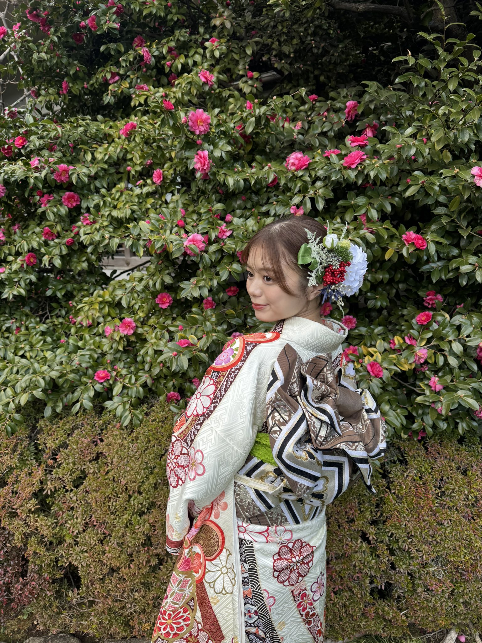 夏のイベントに！少し大人ぽく！夏着物 七夕イベント🎋 今年の浴衣は濃い青でした〜 ピンク色の帯が可愛