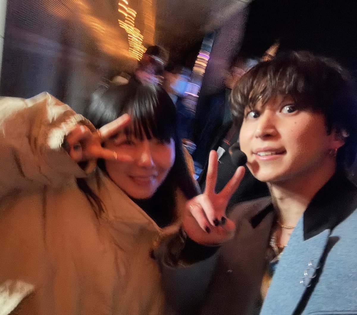 aikoさんと！ (^^) 急いで撮ったからブレブレですみません (>_<)