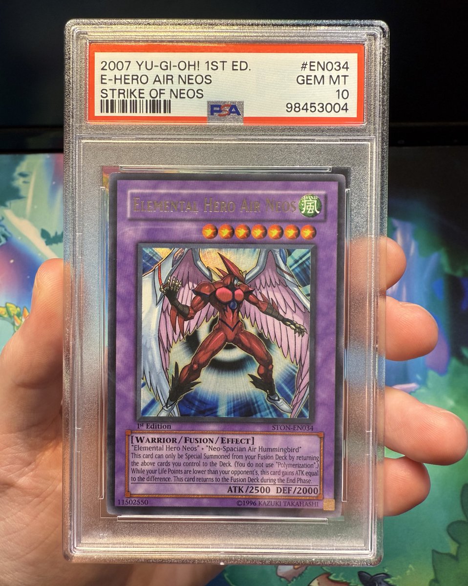 One of Yugioh's most controversial cards.. the Forbidden Yugioh card, Elemental  Hero Air Neos. Give me your theories, opinions, and guesses on WHY this card  has not been reprinted in YEARS! Will