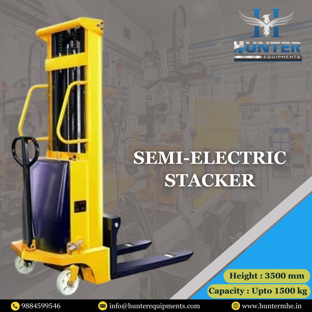 hunterequi66702's tweet image. 🚜Upgrade Your Material Handling with the Semi-Electric Stacker!

📞 Contact us: 9884599546
📧 Email: info@hunterequipments.com
🌐 Visit: huntermhe.in
#SemiElectricStacker#MaterialHandlingEquipment #WarehouseSolution#HeavyLifting #WarehousingSolution #LogisticsTools