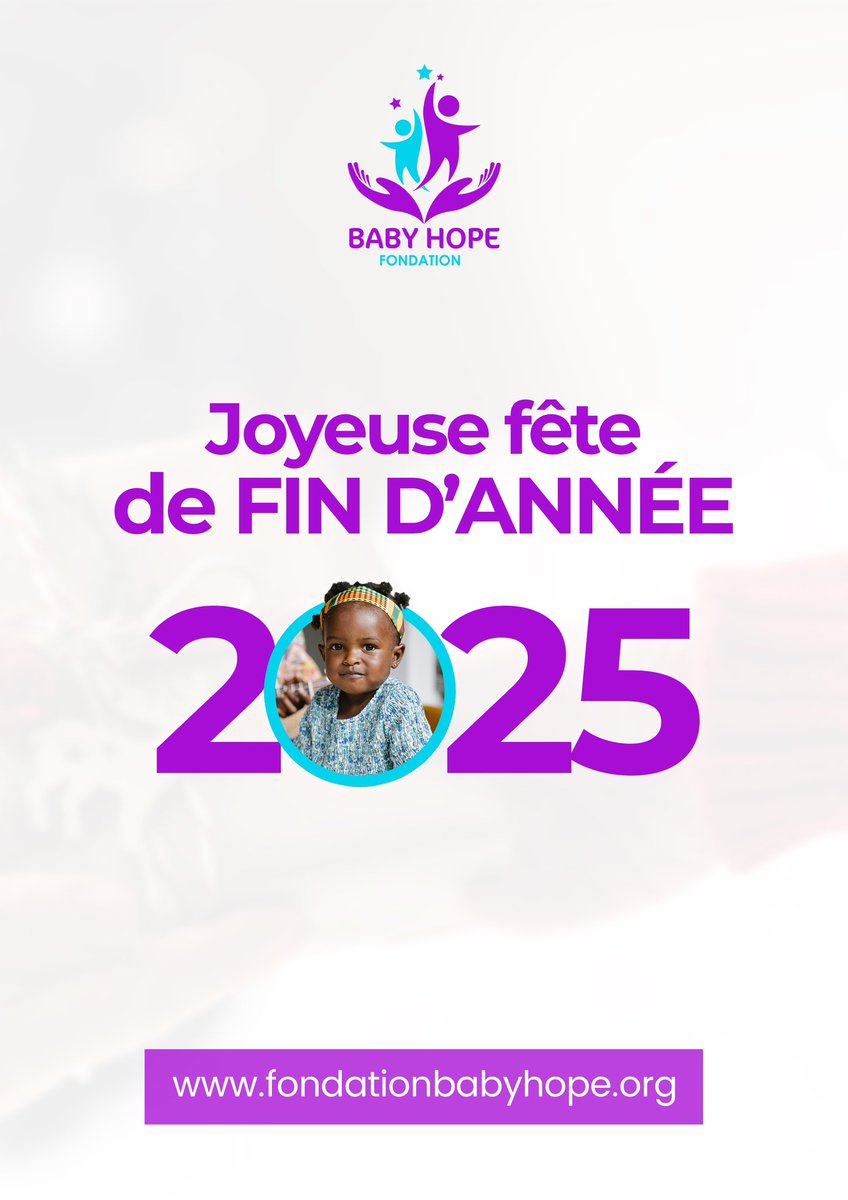 #NouvelAn2025

Chers amis, partenaires et bienfaiteurs,

Alors que nous tournons la page de 2024, nous souhaitons vous adresser nos meilleurs vœux pour une année 2025 remplie de bonheur, de santé, et de prospérité.

Ensemble donnons de l’espoir pour espérer un monde meilleur !