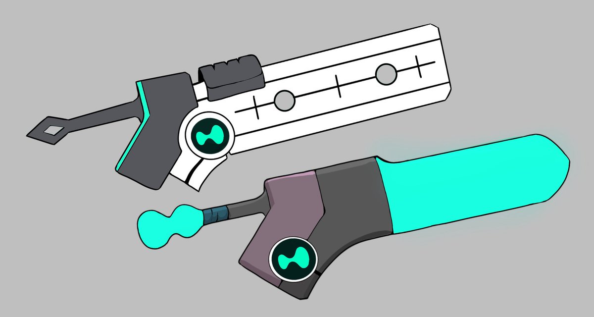 HyperLeagueX's tweet image. White Sword or Cyan blade

You choose