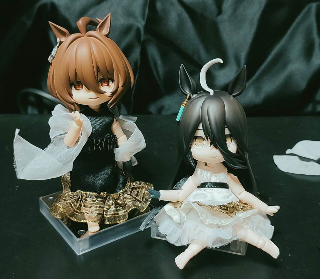 タキオンとカフェにドレスつくった #アグネスタキオン #マンハッタン