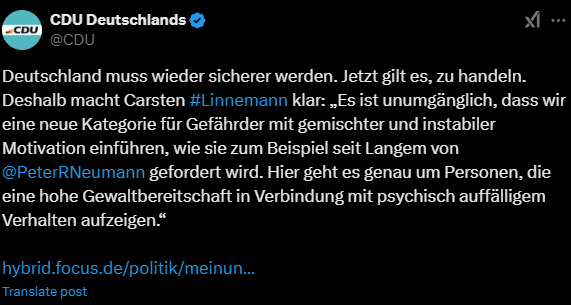 AfD tweet media