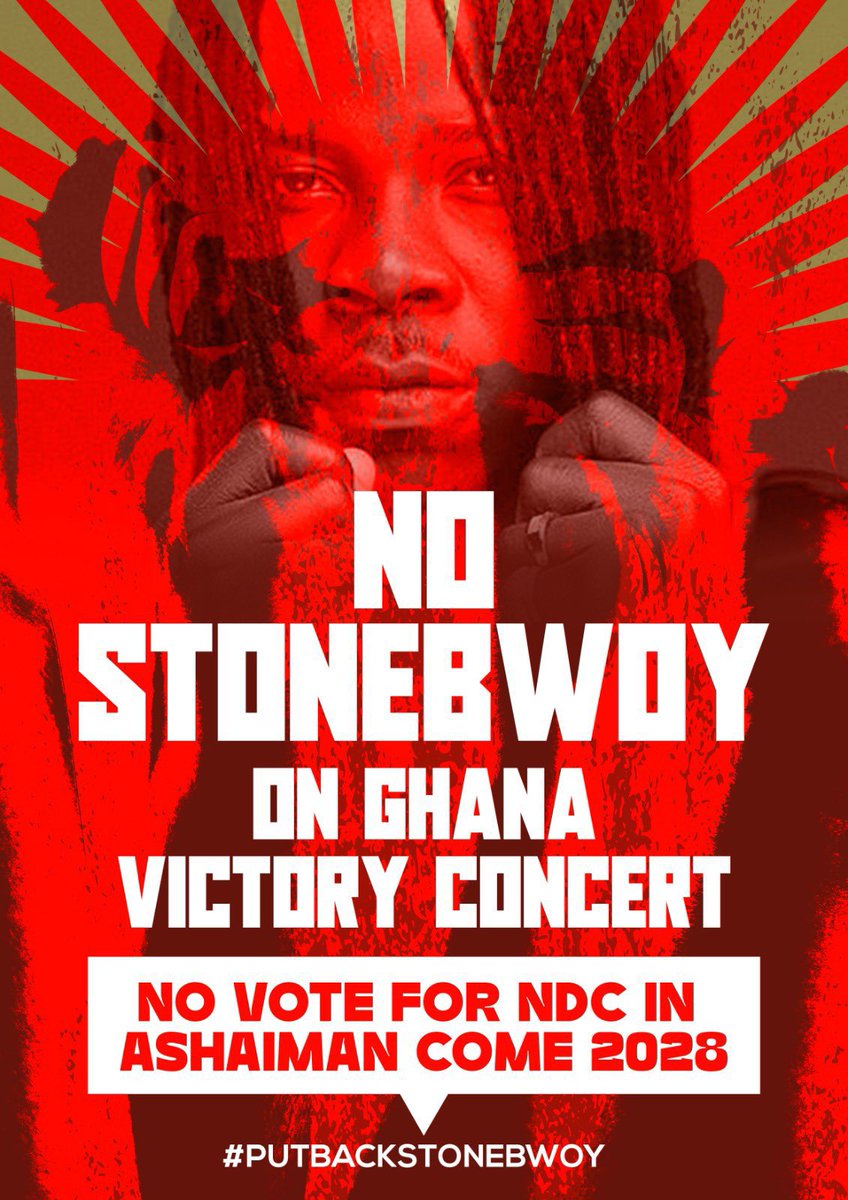 meekmilli69's tweet photo. Aburi too support stonebwoy,
#putbackstonebwoy https://t.co/ez9cZz22Nk