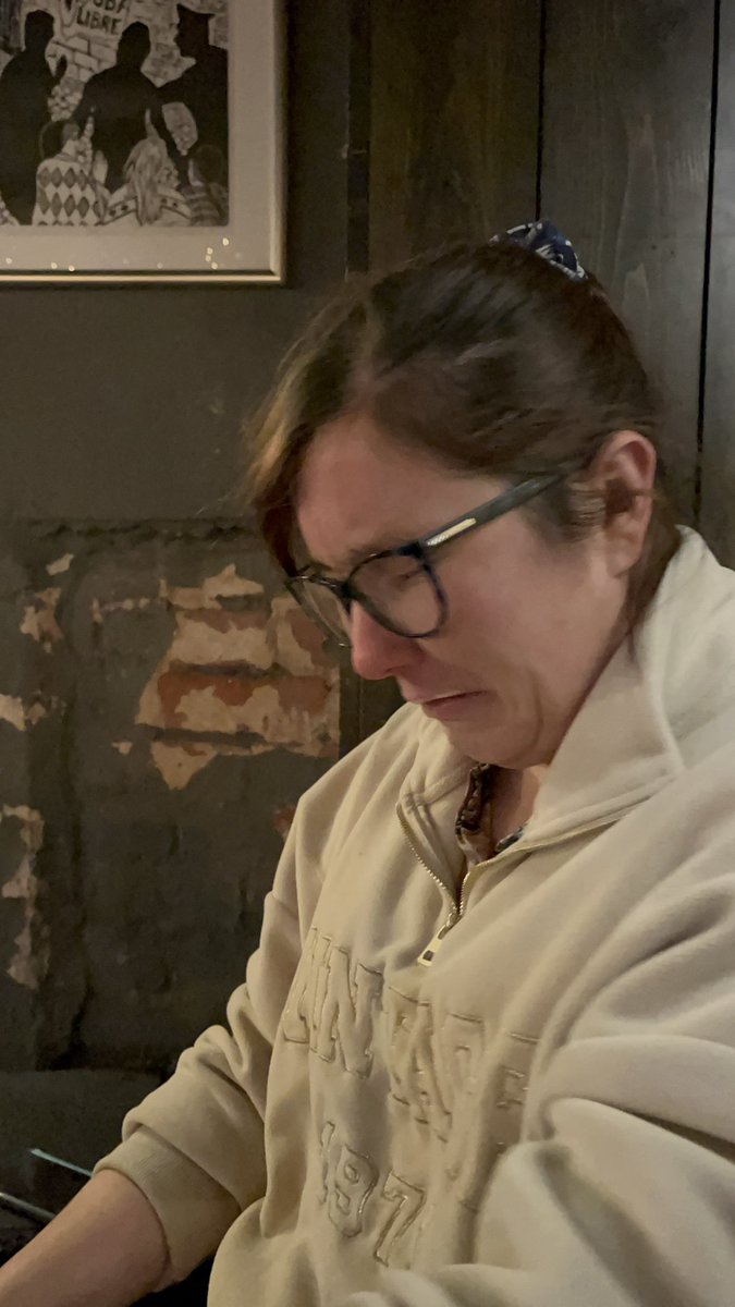 Well I tried to educate her with a nice pint of Guinness in Belfast.