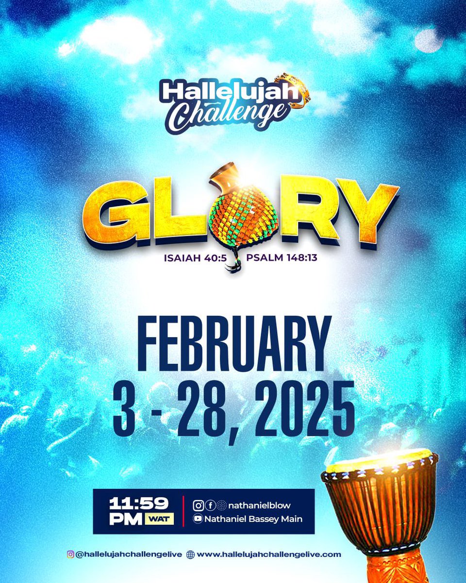 RealDonaldDoo's tweet image. Hallelujah Challenge Family. 

Here’s the date, tag those who were asking.

Don’t miss it.

Repost for others. 

#HallelujahChallenge