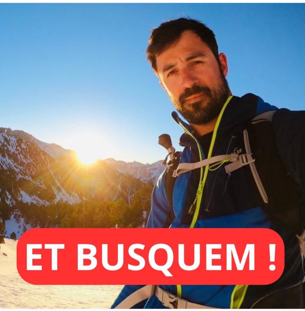Busquem a Gerard Olivé!
Lo tivissà Gerard Olivé va ser localitzat per últim cop lo passat 31 de desembre al “Refugio de Coronas”, per a pujar al pic de l’Aneto. 
La família demana qualsevol tipus d’informació útil per a trobar-lo lo abans possible. 

Compartiu sisplau!