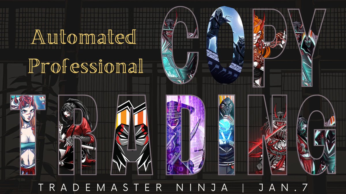InfoTradeMaster's tweet photo. 3 more days...

#AutomatedCopyTrading
#TradeMasterNinja
🥷🔥 https://t.co/957Niz2d7S