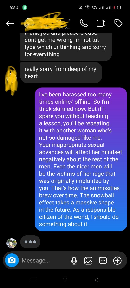 Tan_2401's tweet photo. @instagram is either fooling me or the one who updated my report was high at that time. I endedup chatting with the one who sent me a vulgar text a few days ago. #instagram #harass https://t.co/Q4RUYDykUi