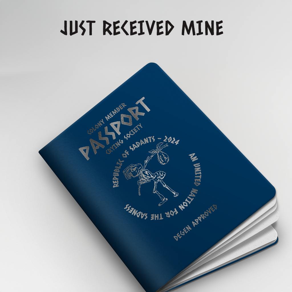 sadant_sol's tweet photo. are you still with us? Join the colony now and get your degen approved passport 🐜

#sadant #memecoin https://t.co/wbzP3APq2N