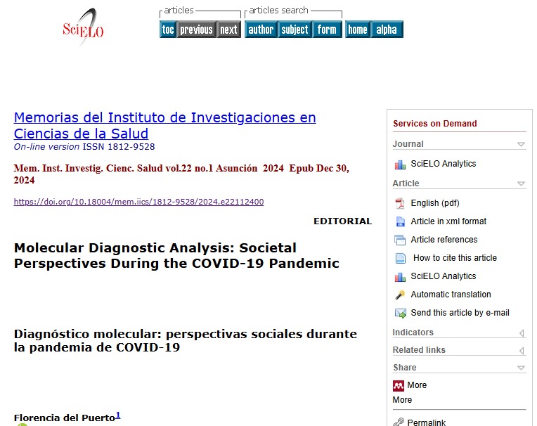 MIICS_UNA's tweet photo. A los 5 años de la aparición del Virus SARS-CoV-2 en Wuhan, China, compartimos cartas de quienes tuvieron algún rol importante en el país durante la pandemia y comparten con nosotros sus experiencias y comentarios. Aquí nuestra editorial . Disponible en: https://t.co/pfmJMATaXw https://t.co/GiyD6UsNN4