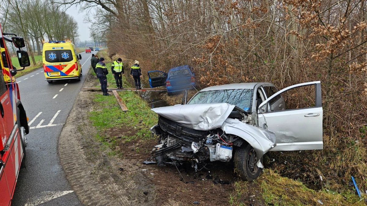 Gewonden bij aanrijding op kruising in Achterhoek