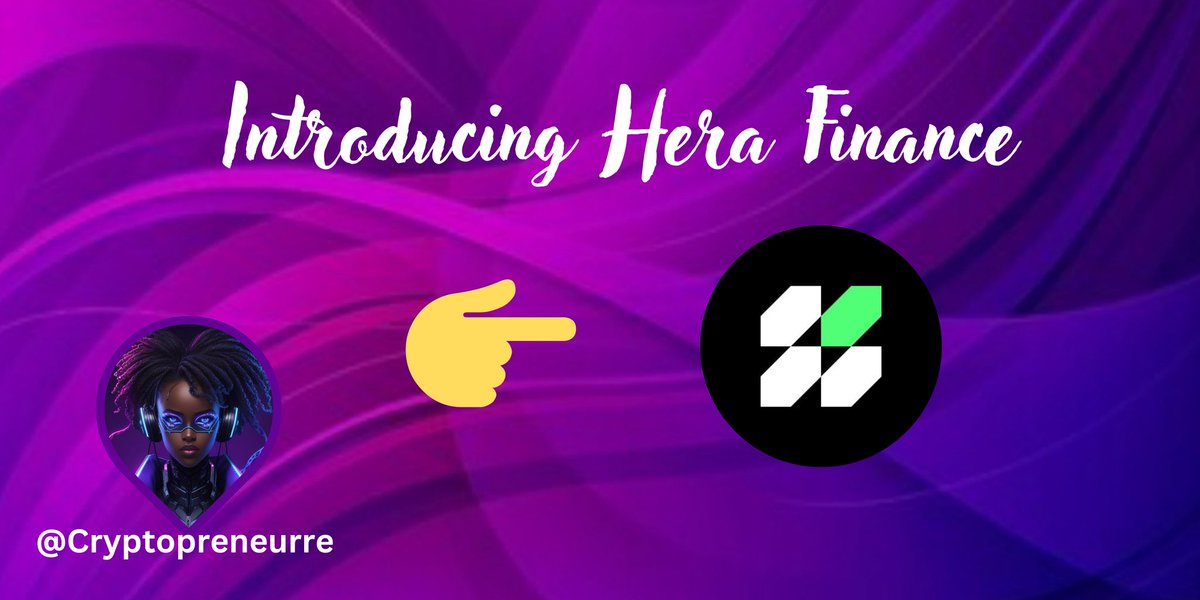Imagine swapping tokens across chains effortlessly with AI working behind the scenes to get you the best price every single time. 

That’s what <a href="/HeraAggregator/">Hera</a> brings to the table! 

It’s not just another DEX aggregator, it’s the future of DeFi trading!

🧵 Thread🧵
