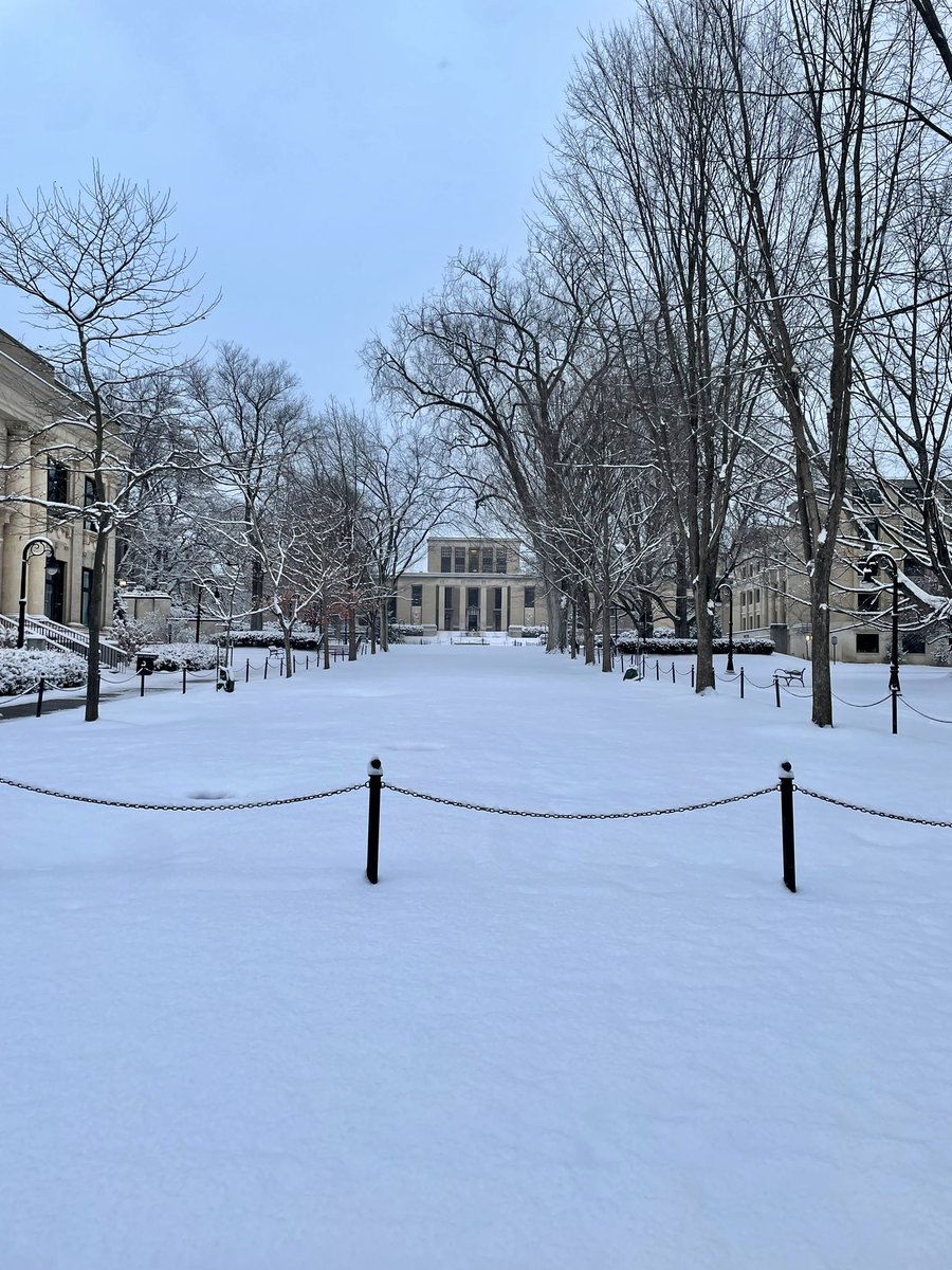 Tmorrowwx's tweet photo. Nice surprise in State College this morning, measured an average of 4.3” as of 7am outside of Walker building! @NWSStateCollege https://t.co/LqFcV4tKew