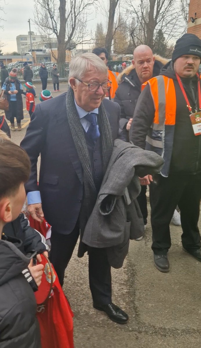 Talks with a Teacher Podcast (@talkswithpod) on Twitter photo Sir Alex is in the house #wxmafc Sir Alex is in the house #wxmafc