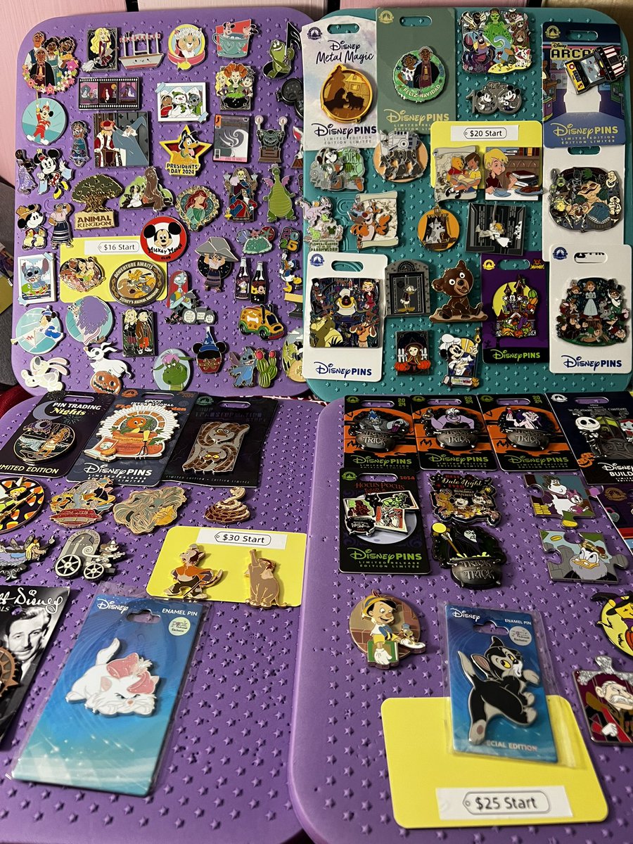 If you collect Disney pins I’ve included my link and a coupon you can use towards your 1st purchase with me. I have successfully sold 365 pins since 9/2024 and a have a 5 star rating ⭐️⭐️⭐️⭐️⭐️. I have 100’s more than shown, signed, LE, LR &amp; more. RT

whatnot.com/invite/rojas_b…