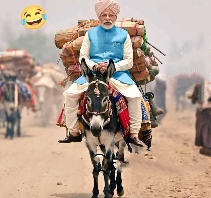 सारे फसाद की जड़ ये 👇 गधा है!!