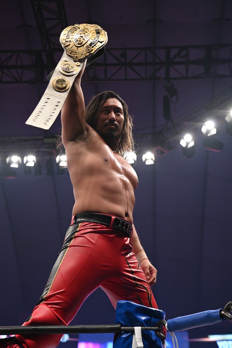 njpw_yotatsuji's tweet photo. IWGP GLOBAL CHAMPION https://t.co/trkcFmreOQ