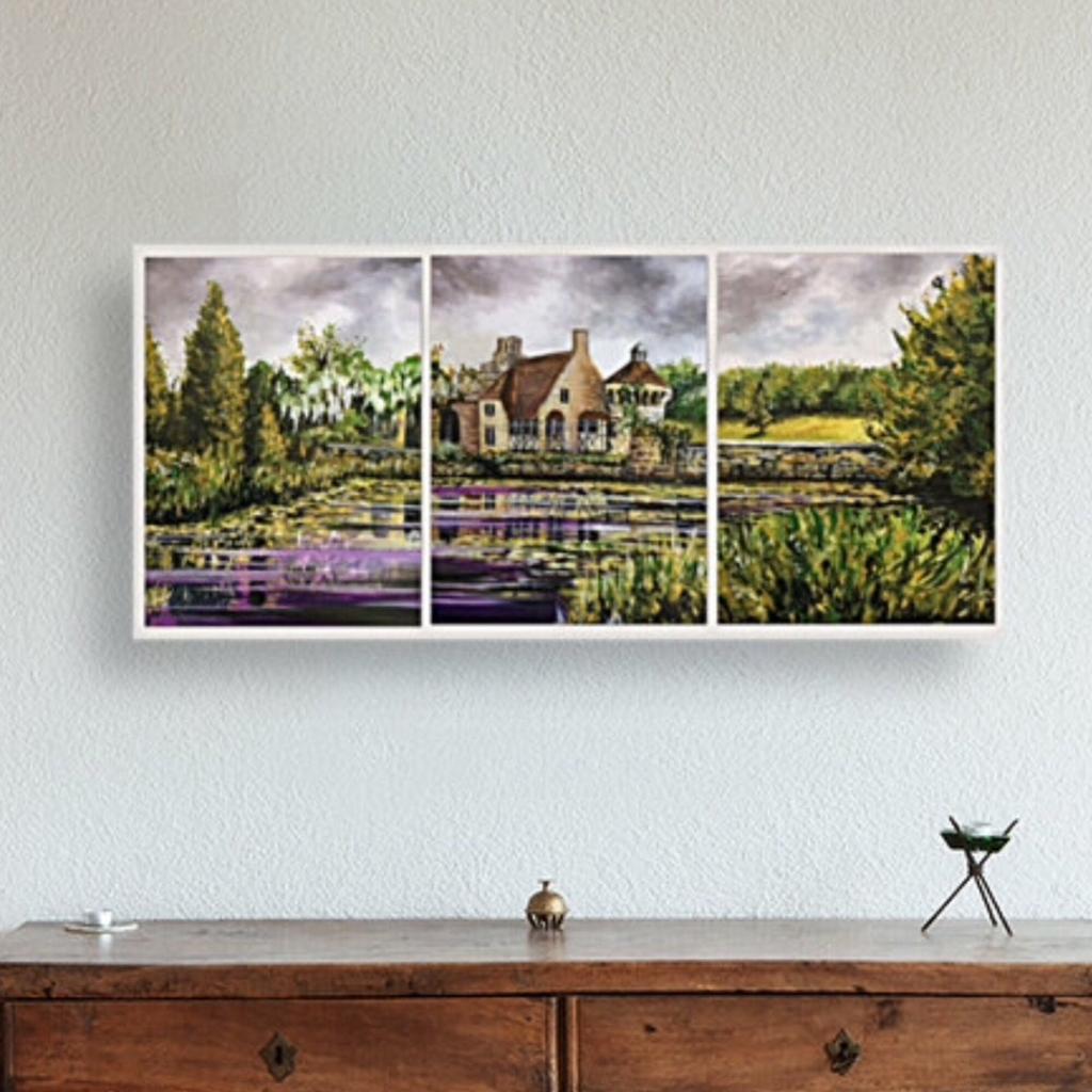Romantic English garden box canvas art as featured on sky landscape artist of the year! artbythree.etsy.com/listing/606893… #MHHSBD #etsyshop #ukgifthour #giftideas #CraftBizParty #art #earlybiz #elevenseshour #wallart <a href="/scotneycastleNT/">Scotney Castle</a> #womaninbizhour #SaturdayVibes <a href="/SkyArts/">Sky Arts Awards</a>