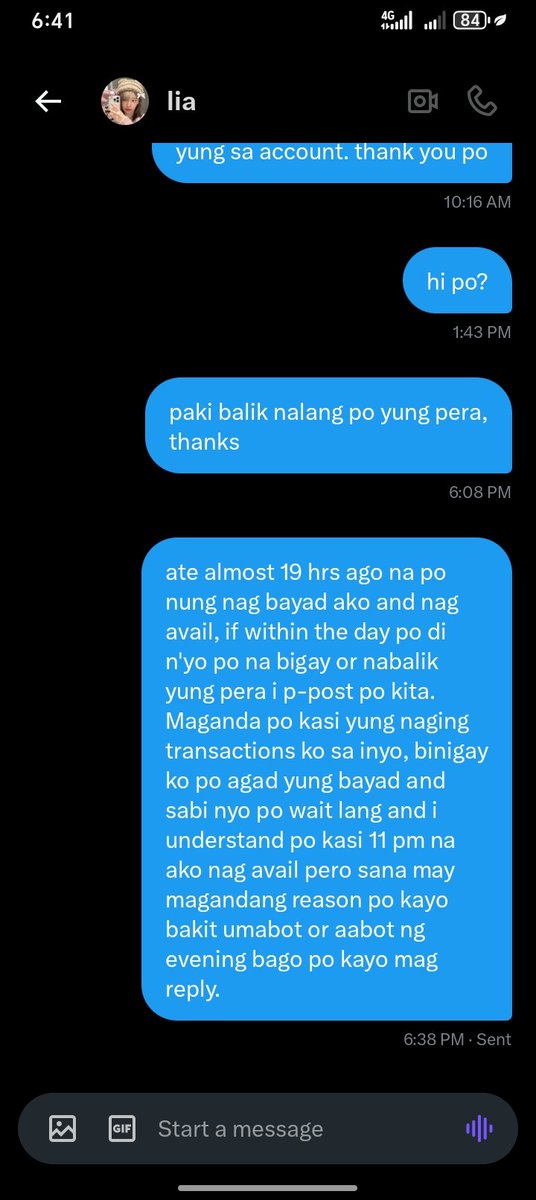 your_sunnydside's tweet photo. @sakuuraei Hello, good evening te. Please haha stop na pang s-scam yung isa di ka nag reply pero nakapag reply ka sa akin. Nag bayad agad kasi akala ko trusted ka di pala haha. Pabalik nalang pera ko te, pera pa rin yan. Kaka 2025 pa lang nang scam ka po agad haha. https://t.co/ryELlquzeD