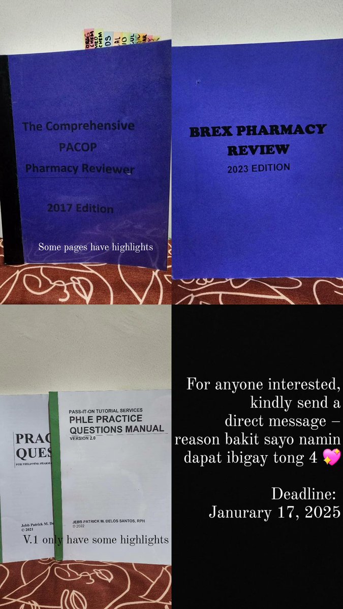 GP, RPh, fMPA | Pharm II (AUH) tweet media