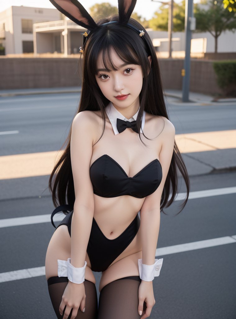 HeyRiko's tweet photo. Today's protagonist is Sakurajima Mai, do you know her? 🐰📷#AI #Death #AnimetoLiveAction #DigitalArt #MerryChristmas #SakurajimaMai #MyTeenRomanticComedySNAFU https://t.co/0DRXzr9zVd