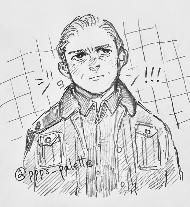 6年ぶりくらいに会った友達とお絵描きした!!ジョン描いた!!! 