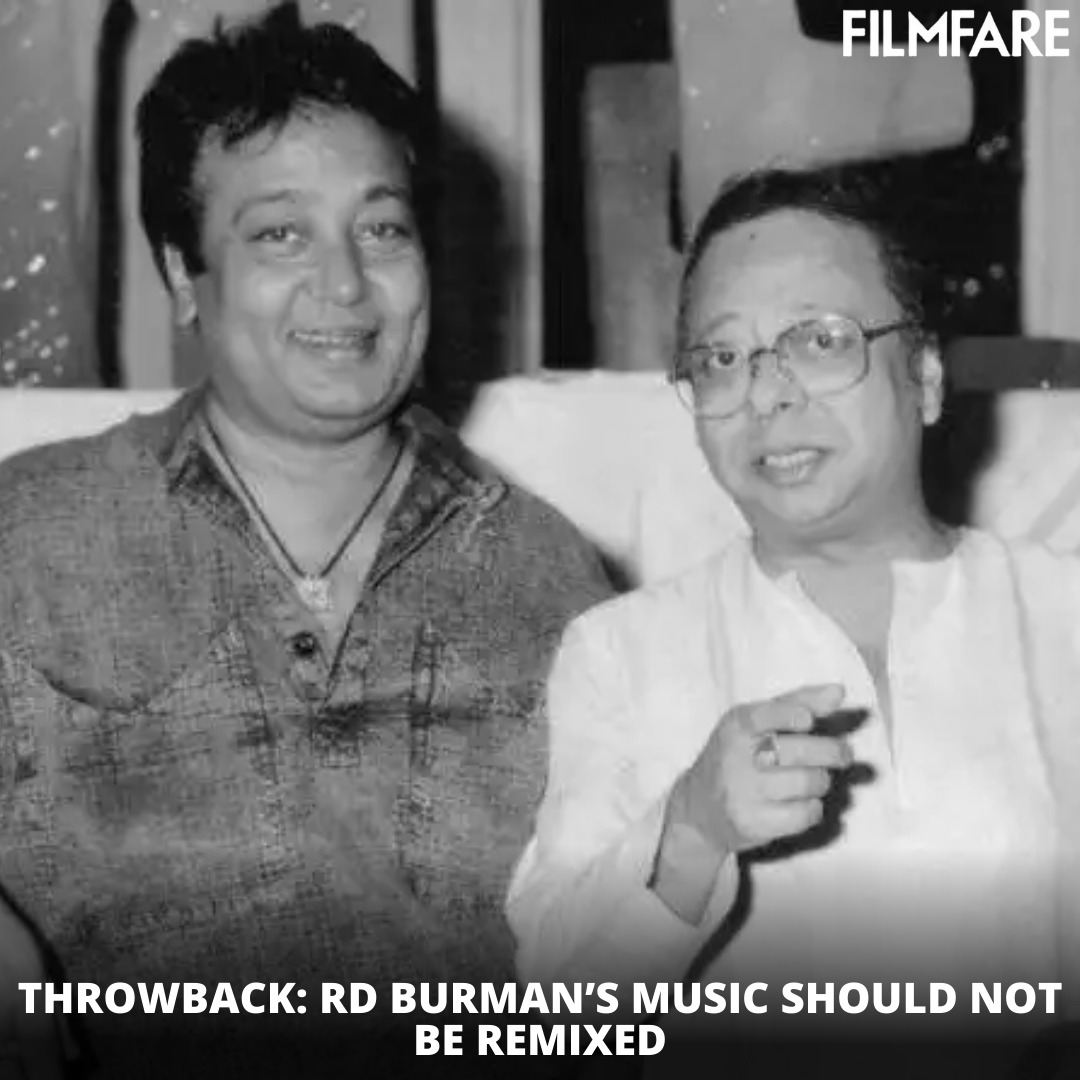 filmfare's tweet image. Late singer #BhupinderSingh spoke to Filmfare in 2016 where he expressed his displeasure at classic songs being rejigged, the trigger being Dum Maaro Dum’s remix, used in the 2011 film of the same name. He also spoke extensively about #RDBurman and his 40-year association.…