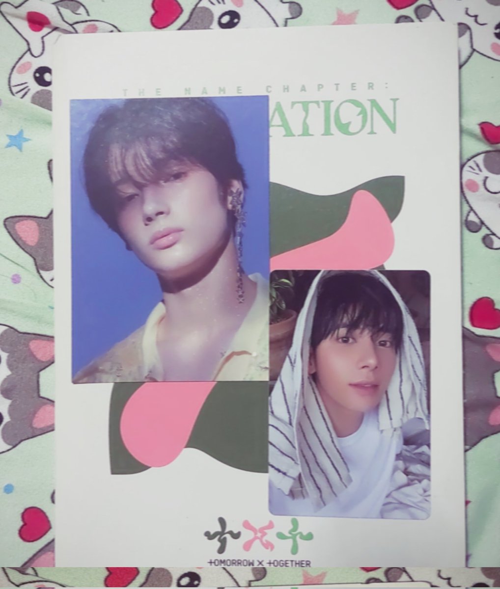 🪽ANGEL TAEHYUN🪽
Taehyun towel super cute with huening freebie album🥰

Thank you <a href="/beombooarchives/">vea</a>