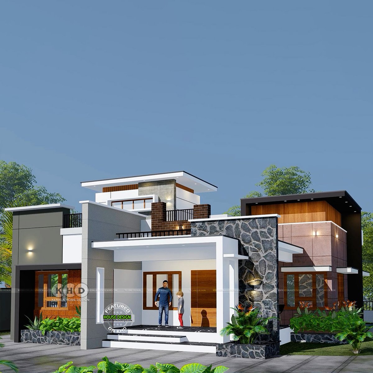 keralahomeplan's tweet image. Discover this stunning 1260 sq. ft. modern contemporary 3-bedroom house with stone cladding &amp;amp; wooden accents! Perfect blend of elegance &amp;amp; functionality. Read more: keralahousedesigns.com/2025/01/1260-s… #HouseDesign #ModernContemporary #StoneCladding #KeralaHomes #3BedroomHouse