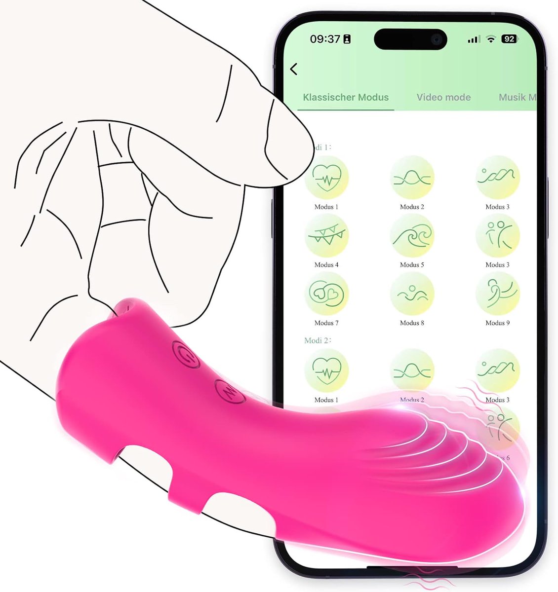 🔥Finger Vibrator with App📳🔥

👇👇
bit.ly/40itu1y

💟9 Vibrations
💟Heating Function   
💟Waterproof

 🙌1 WINNER GIVEAWAY🎁✅

Reply / RT / LIKE