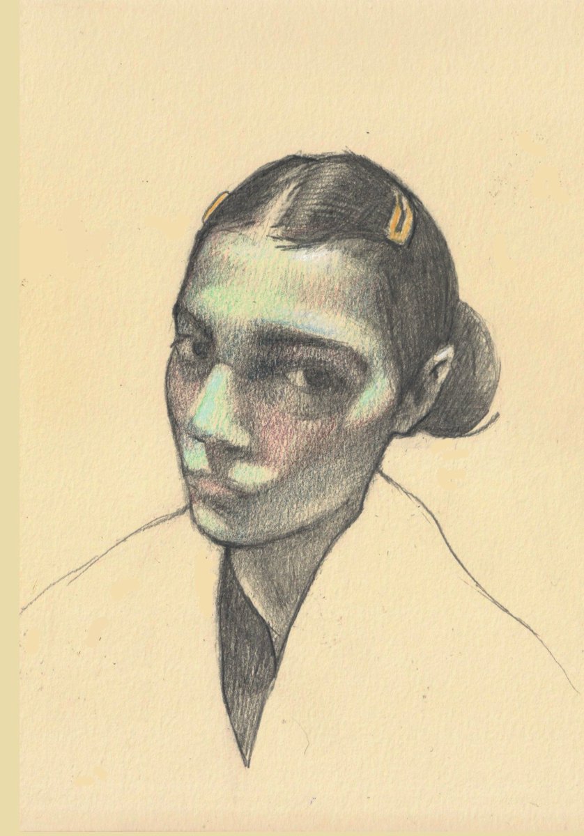 AlfieSims5's tweet photo. Pencil portrait. Pencil on toned paper.

#drawing #sketching #art #Traditionalart #sketch #pencil #realism #portrait https://t.co/abKjRDABqu