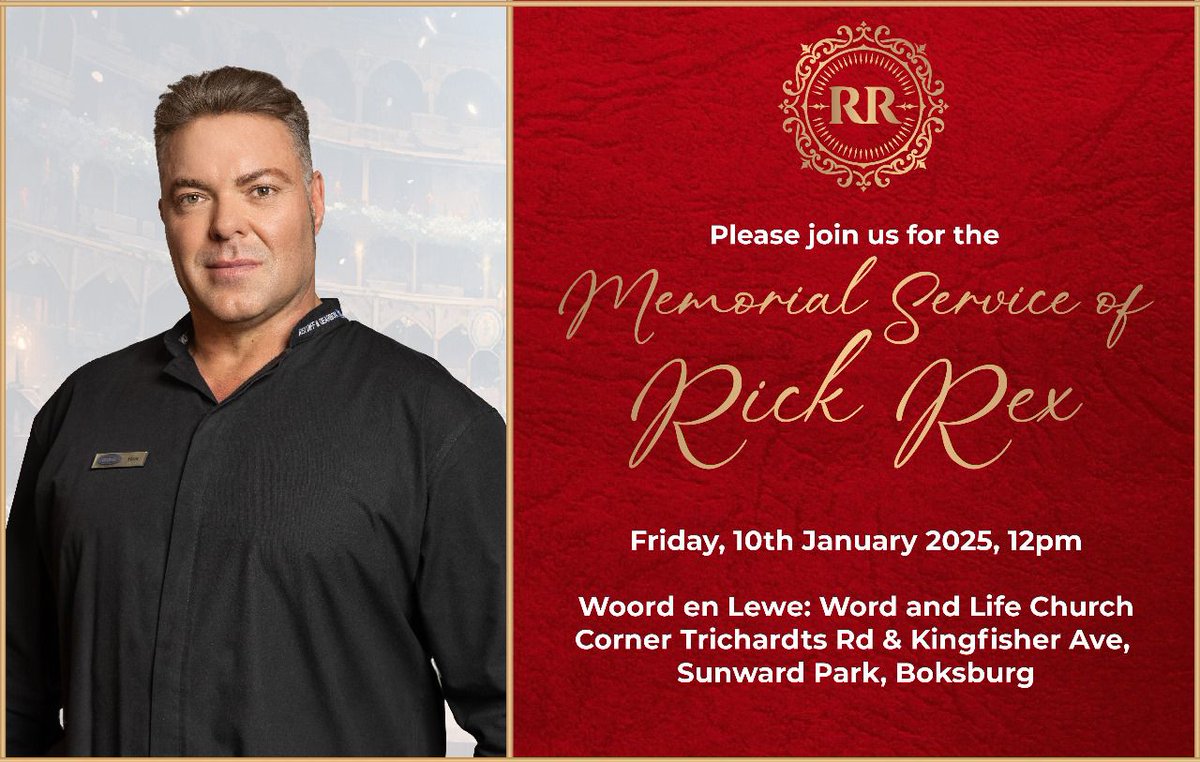 RexDiff's tweet image. #RememberingRickRex #InLovingMemory #inyourhonour