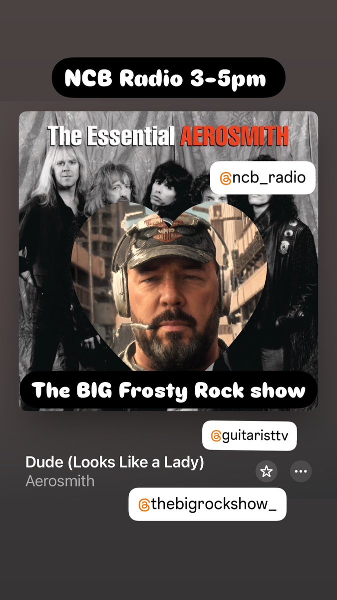 TheCoreEU's tweet image. The Big Frosty Rock show on @ncbradio at 3-5pm GMT tune in on @tunein ✨✨🌷👊🏽
