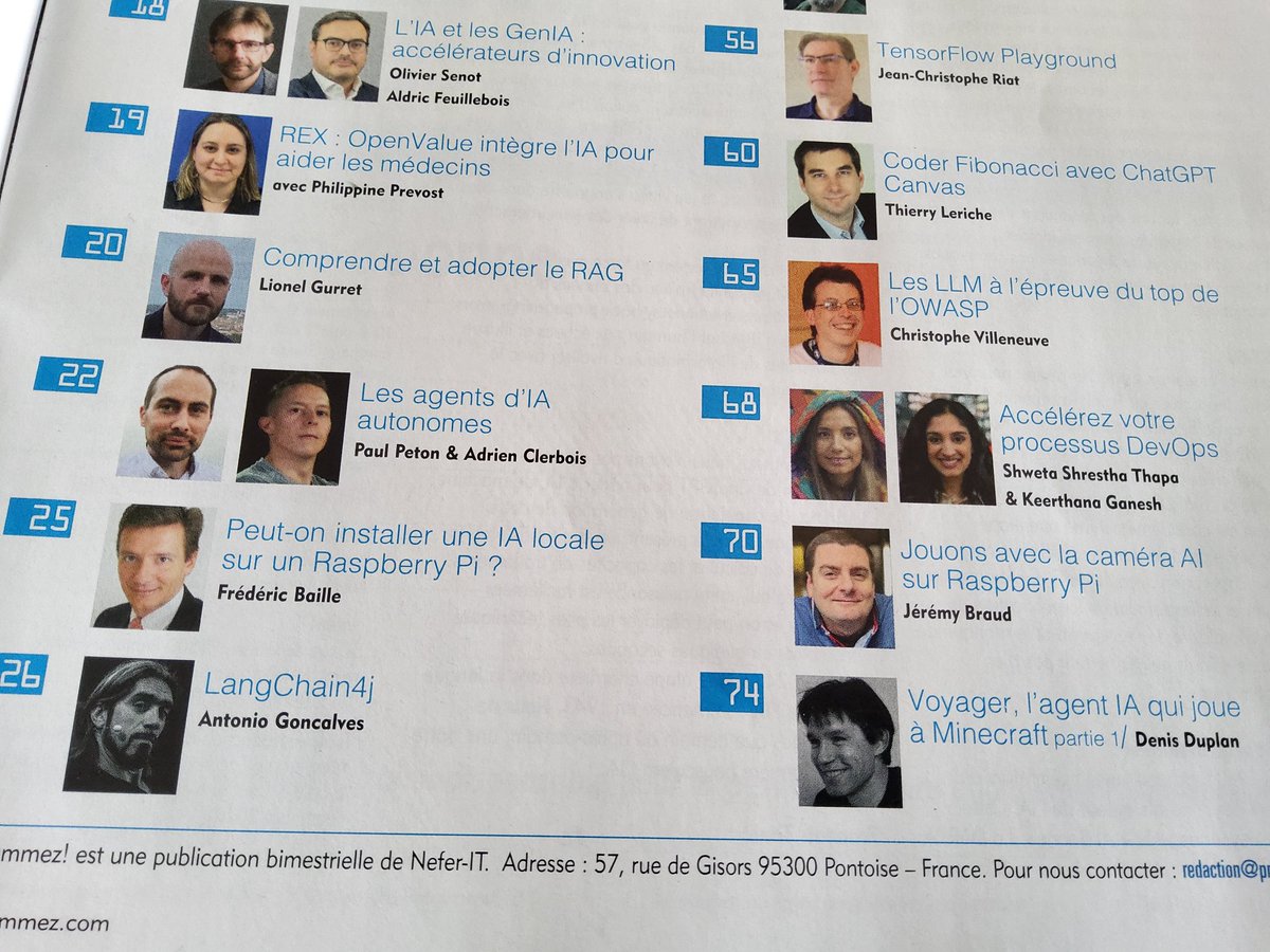 framboise314's tweet image. Petite pause matinale en compagnie de la revue @progmag  #Programmez consacrée à l’#IA #AI #IntelligenceArtificielle avec quelques essais à faire sur le @Raspberry_Pi et autres...