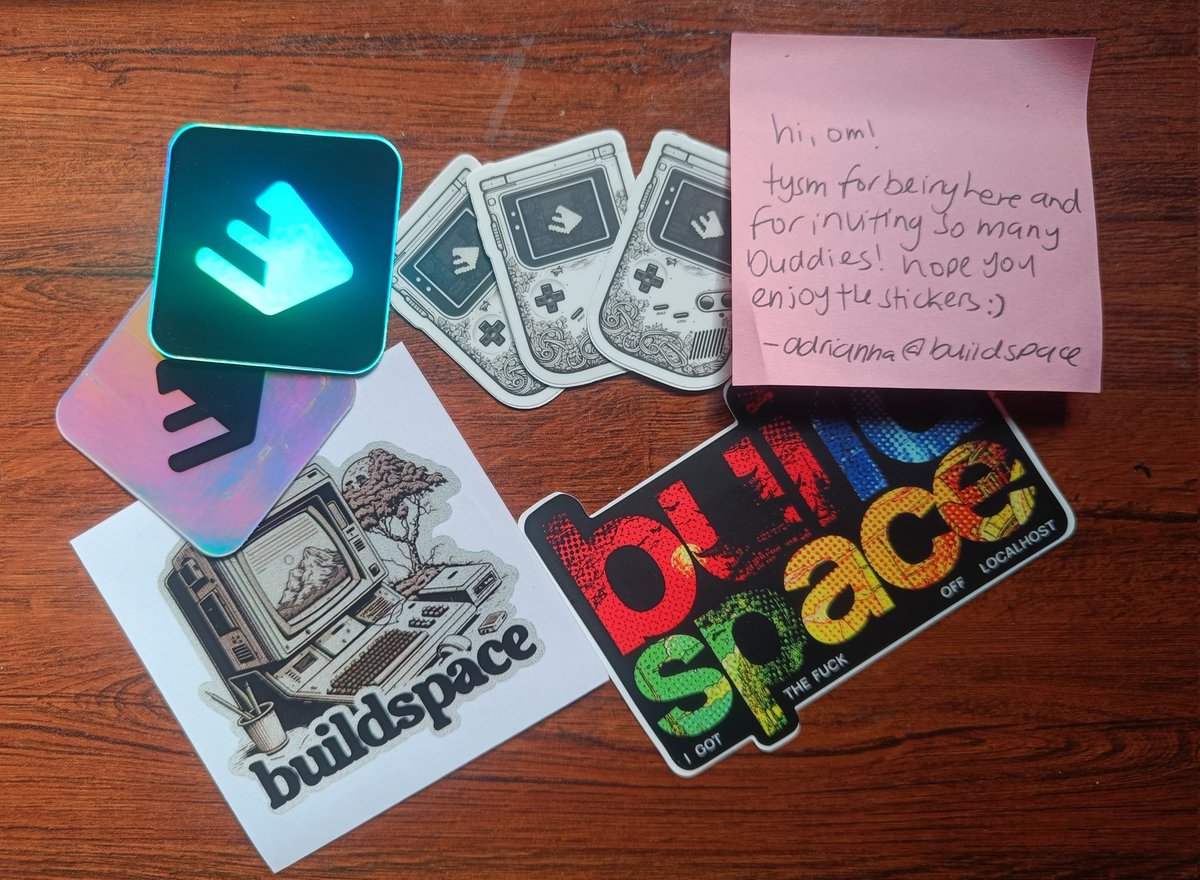omshahx's tweet photo. @FarzaTV even though @_buildspace has shut down, it was really special being a part of s5, thanks! https://t.co/0qUI0eaYku