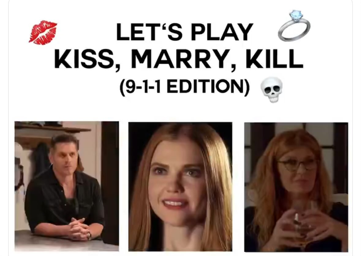 ForteHGrady's tweet photo. Marry Tommy (Duh 🥰)
Kiss Taylor
bye abby, you won’t be missed 👋
#911onABC #bucktommy #tommykinard #louferrignojr #taylorkelly https://t.co/Aam8VP5VcH