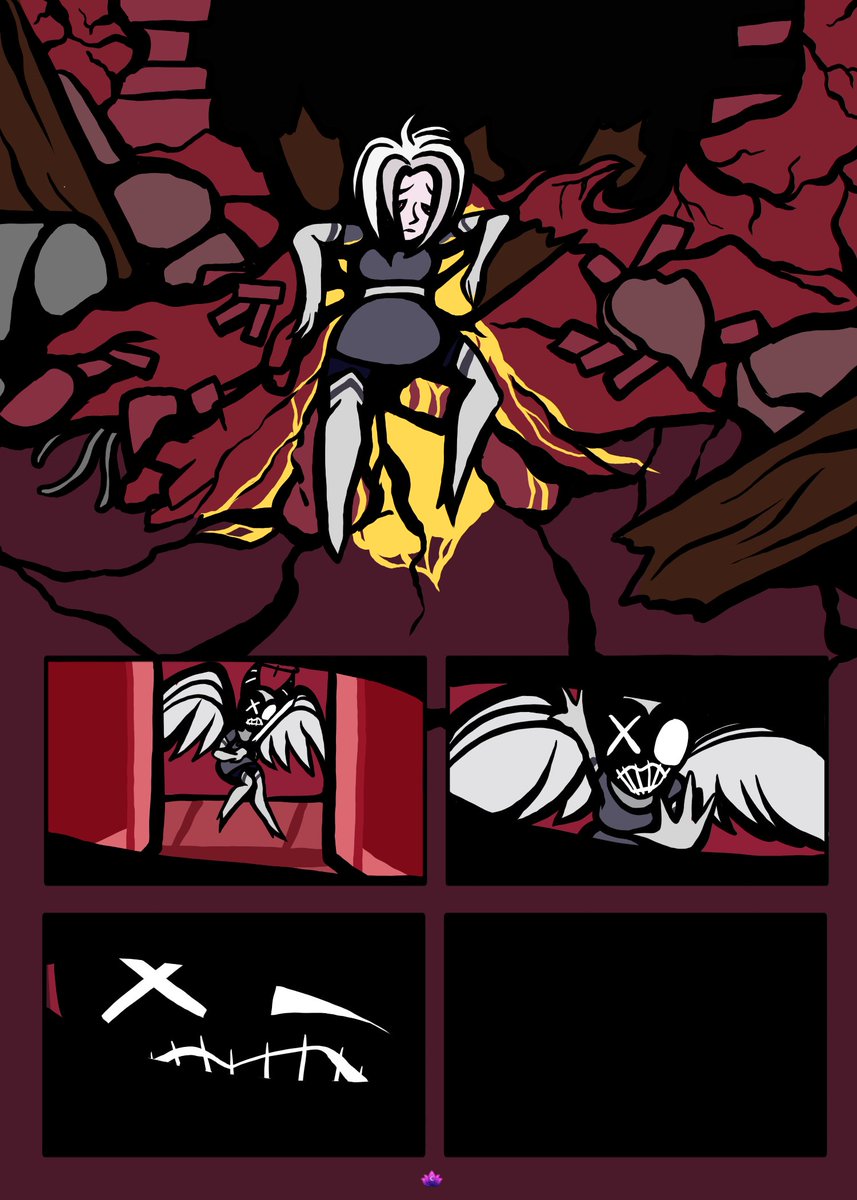 CelestialL0tus's tweet photo. Day of the Fall Page 13

#hazbinhotel #fanart #hazbinhotelfanart #hazbinhotelfancomic https://t.co/jMz4wBVQIF
