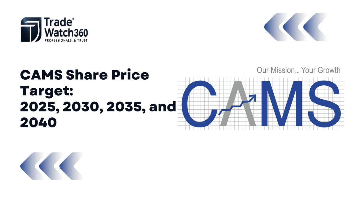 tradewatch360's tweet image. 💼 #CAMS #SharePriceTarget
Wondering about the future of CAMS (Computer Age Management Services)? 🌟
Discover #SharePriceTargets for 2025 to 2040, and see why it’s a top pick for long-term investors.

tradewatch360.com/cams-share-pri…

#TradeWatch360