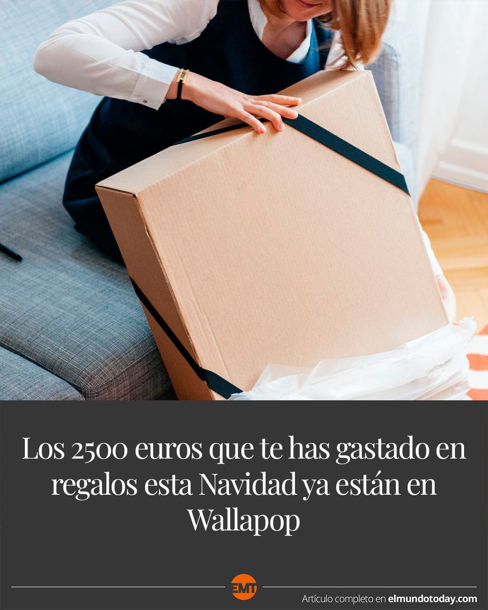 Los 2500 euros que te has gastado en regalos esta Navidad ya están en Wallapop: elmundotoday.com/2024/01/los-25…