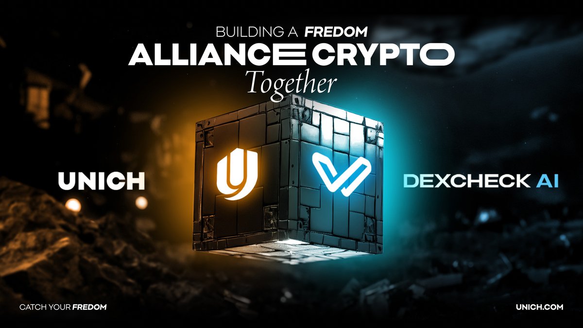 Unich.com 🆓 (@unich_com) on Twitter photo 🤝Unich x DexCheck AI🤝
Exclusive Giveaway with Our New Partnership!🔥
It's thrilling to unveil our latest partner - <a href="/DexCheck_io/">DexCheck AI</a>🚀🚀🚀, an AI-powered platform offering advanced blockchain analysis, smart money insights, and intelligent alerts for crypto and NFT traders.
To 🤝Unich x DexCheck AI🤝
Exclusive Giveaway with Our New Partnership!🔥
It's thrilling to unveil our latest partner - <a href="/DexCheck_io/">DexCheck AI</a>🚀🚀🚀, an AI-powered platform offering advanced blockchain analysis, smart money insights, and intelligent alerts for crypto and NFT traders.
To