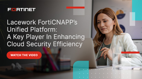 Managing #CloudSecurity can be overwhelming, but Lacework #FortiCNAPP is designed to help partners tackle that by managing risks, detecting threats faster, and increasing security effectiveness for <a href="/Fortinet/">Fortinet</a> customers.

Watch the video: ftnt.net/6014vsmfO