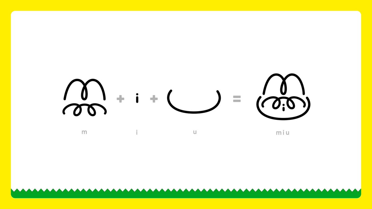 miuim619's tweet image. 🌟NEW🌟
改めまして、ロゴが変わりました❕
前回のロゴと同様、miuの文字から制作しています。よろしくお願いします〜🐰❕