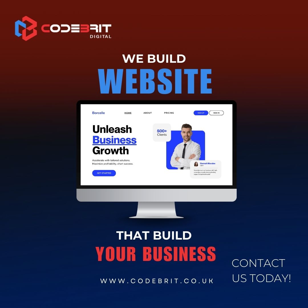 CodebritD37757's tweet image. We Build Websites That Build Your Business! ๐
Your website is more than just a page, itโs your 24/7 business partner.
WA+44 20 3933 8299
Hello@codebrit.co.uk
Codebrit.co.uk
#BusinessWebsites #CodebritDigital #WebDesignExperts #UK #website #websitedesign #WebsiteDev